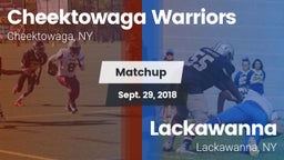 Matchup: Cheektowaga Warriors vs. Lackawanna  2018