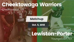 Matchup: Cheektowaga Warriors vs. Lewiston-Porter  2018