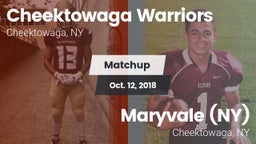 Matchup: Cheektowaga Warriors vs. Maryvale  (NY) 2018