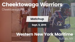 Matchup: Cheektowaga Warriors vs. Western New York Maritime  2019