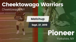 Matchup: Cheektowaga Warriors vs. Pioneer  2019