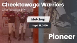 Matchup: Cheektowaga Warriors vs. Pioneer 2020