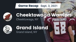 Recap: Cheektowaga Warriors vs. Grand Island  2021