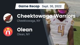 Recap: Cheektowaga Warriors vs. Olean  2022