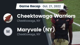 Recap: Cheektowaga Warriors vs. Maryvale  (NY) 2022