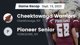 Recap: Cheektowaga Warriors vs. Pioneer Senior  2023