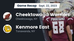 Recap: Cheektowaga Warriors vs. Kenmore East  2023