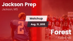 Matchup: Jackson Prep vs. Forest  2018