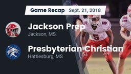 Recap: Jackson Prep  vs. Presbyterian Christian  2018