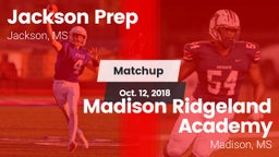 Matchup: Jackson Prep vs. Madison Ridgeland Academy 2018
