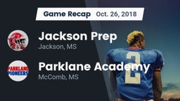 Recap: Jackson Prep  vs. Parklane Academy  2018