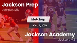 Matchup: Jackson Prep vs. Jackson Academy  2019