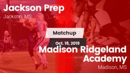 Matchup: Jackson Prep vs. Madison Ridgeland Academy 2019