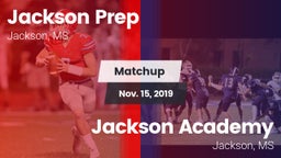 Matchup: Jackson Prep vs. Jackson Academy  2019