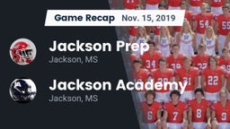Recap: Jackson Prep  vs. Jackson Academy  2019