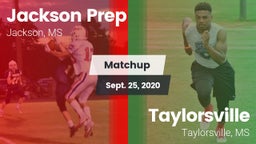 Matchup: Jackson Prep vs. Taylorsville  2020