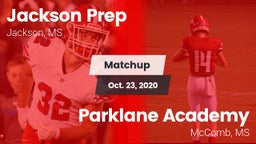 Matchup: Jackson Prep vs. Parklane Academy  2020