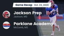 Recap: Jackson Prep  vs. Parklane Academy  2020