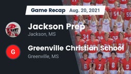 Recap: Jackson Prep  vs. Greenville Christian School 2021