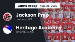 Recap: Jackson Prep  vs. Heritage Academy  2022