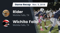 Recap: Rider  vs. Wichita Falls  2018