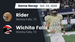 Recap: Rider  vs. Wichita Falls  2020