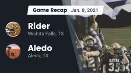 Recap: Rider  vs. Aledo  2021
