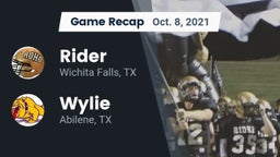 Recap: Rider  vs. Wylie  2021