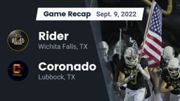 Recap: Rider  vs. Coronado  2022