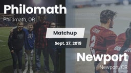Matchup: Philomath vs. Newport  2019
