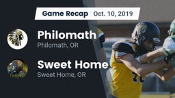 Recap: Philomath  vs. Sweet Home  2019
