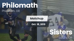 Matchup: Philomath vs. Sisters  2019