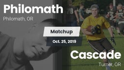 Matchup: Philomath vs. Cascade  2019
