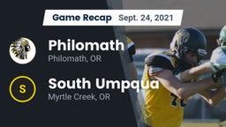 Recap: Philomath  vs. South Umpqua  2021