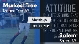 Matchup: Marked Tree vs. Salem  2016