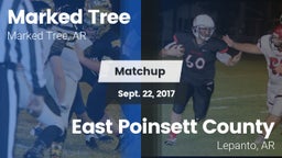 Matchup: Marked Tree vs. East Poinsett County  2017