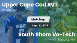 Matchup: Upper Cape Cod RVT vs. South Shore Vo-Tech  2018