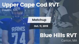 Matchup: Upper Cape Cod RVT vs. Blue Hills RVT  2019