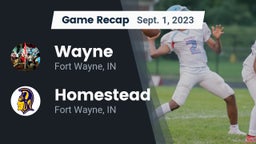 Recap: Wayne  vs. Homestead  2023