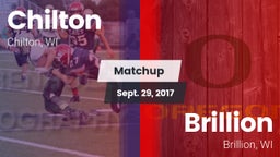 Matchup: Chilton vs. Brillion  2017