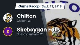 Recap: Chilton  vs. Sheboygan Falls  2018