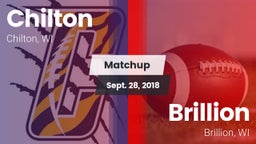 Matchup: Chilton vs. Brillion  2018