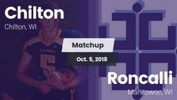 Matchup: Chilton vs. Roncalli  2018