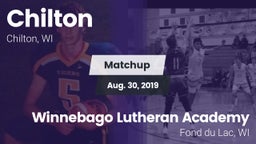 Matchup: Chilton vs. Winnebago Lutheran Academy  2019