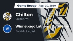 Recap: Chilton  vs. Winnebago Lutheran Academy  2019