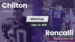 Matchup: Chilton vs. Roncalli  2019