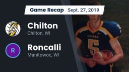 Recap: Chilton  vs. Roncalli  2019