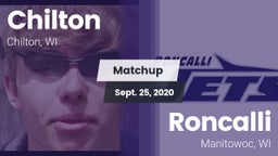 Matchup: Chilton vs. Roncalli  2020