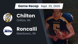 Recap: Chilton  vs. Roncalli  2020