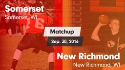 Matchup: Somerset vs. New Richmond  2016